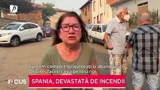 Europa &icirc;n flăcări.  Spania și Portugalia, devastate de incendii