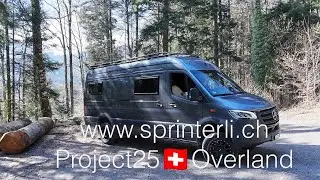 Mercedes Benz 4x4 Sprinter - Project25 Overlanding