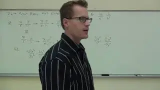 Intermediate Algebra Lecture 7.2:  How to Multiply and Divide Rational Expressions