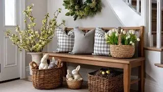 Ultimate Spring Home Decor Inspiration | Bright Farmhouse + Shabby Chic Easter Styling
