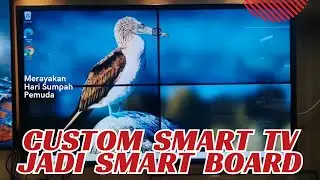 Bikin smart board pakai overlay panel, TV biasa jadi istimewa