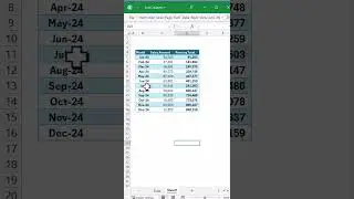 Running Totals inside Excel and bar chart through quick toolbar #exceltips #excel  #exceltricks