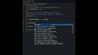 Count The number of vowels #coding #clanguage #code  #programming #code #javascript  #arduino #java