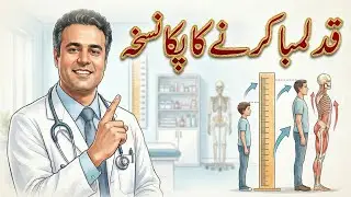 How to Increase Height Fast | قد بڑھانے کا قدرتی طریقہ | Growth Plates & Diet Plan