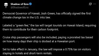 Hawaii carbon tax