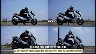 ZONTES 368E new and 350E old models compared on the same site, motorcycle review &mdash; Episode 3/3
