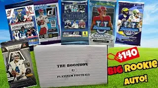 🔥BIG TIME ROOKIE AUTO! 🔥😯2026 January Boombox Platinum Football Review!