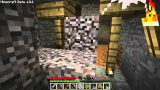 Minecraft: Beta 1.8 - Ravine, Abandoned Mine, Shady Enderman, Random Exploring, and More(Part Three)
