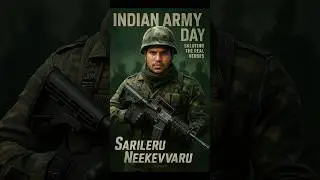 Indian Army Photo Editing 💗 #ytshorts #indianarmy #ai #edit
