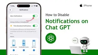 Disable ChatGPT Notifications on iPhone in SECONDS