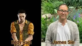 Character and Voice Actor - Uncharted Drake's Fortune - Eddy Raja - James Sie