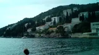 Dubrovnik, Croatia: Lapad Beach on the Adriatic Sea