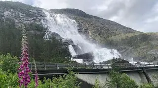 Langfoss Waterfall - Norway