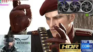 [5090|4K|HDR] Metal Gear Solid Delta - Revolver Ocelot Boss Fight (Extreme) [DLSS|RT|MFG|RR]