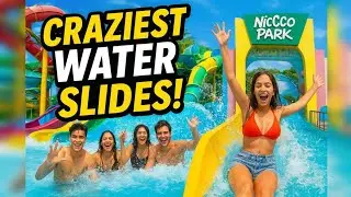 Nico Park Kolkata 2025🌊😱 | Nicco Park | CRAZIEST Water Slides in Kolkata | Wet-O-Wild  💦 #niccopark 