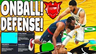 BEST ON BALL DEFENSE SETTINGS IN NBA 2K26!
