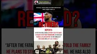 Anthony Joshua Speaks on His Future 🔥 #boxing