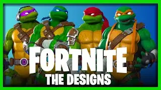 Ninja Turtles Fortnite Skins - A Close Look at the Turtle Designs
