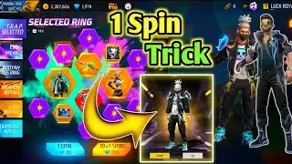 Trap Selected Ring Event Free Fire | New Ring Event 1 Spin Trick | Free Fire New Event Today