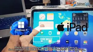 Remote Desktop Windows PC Menggunakan iPad A16 2025 ( iPadOS 18.5 ) , What's Going On???