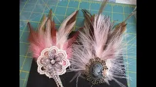 Gorgeous Feather Brooch Tutorial - jennings644