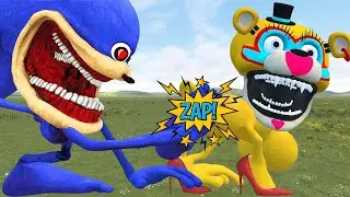 What happens when SONIC TAPES cheats on SHIN SONIC PINK SPRUNKI TAPES LOVE In Garry's Mod!