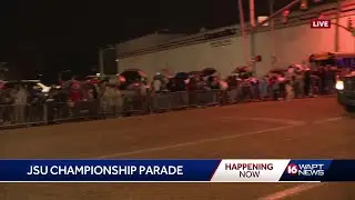 Watch full coverage: JSU Celebration Bowl victory parade held in Jackson