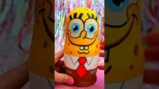 ASMR UNBOXING Spongebob Choc EGG Review❤️#shorts #asmr #spongebob #trending #viralvideo #funny #egg