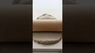Clay Roll Flatten ASMR #asmr