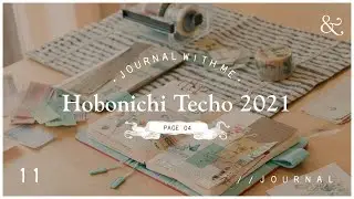11// Journal with Me #04 / Hobonichi Techo 2021 Planner / April Spread / Indonesia / New Zealand