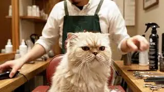 This Barber Only Cuts Cat Hair