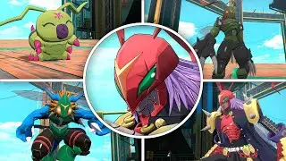 Stingmon & Digivolutions &ndash; Unique Skills Showcase  | Digimon Story Time Stranger
