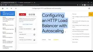 Configuring an HTTP Load Balancer with Autoscaling