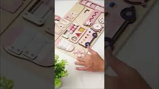 DIY Busy Board For Babies and Toddlers