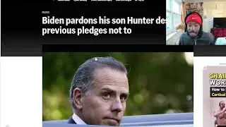 Hunter Biden Gets Pardoned Of All Crimes Committed From 2014-2024 #crime