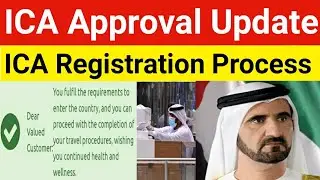 ICA Approval New Update | UAE Green Signal/Red Signal Update | UAE Flight News Today  | UAE News