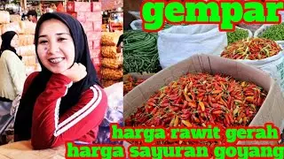 CHILI AND VEGETABLE PRICES ARE FLUCTURING TODAY #CIBITUNG MAIN MARKET #5 JAN 2026