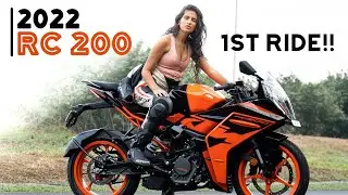 2022 KTM RC200 FASTER than before? 😲⚡