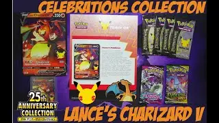 Lance's Charizard Pokemon Celebrations Box TCG Booster Card Packs Unboxing Review, Worth It? 2022