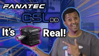 Fanatec CSL DD - $350 Direct Drive Sim Racing Wheel
