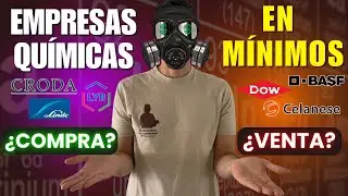 Empresas QUÍMICAS en MÍNIMOS🩸 ¿CUÁL es LA MEJOR OPORTUNIDAD?