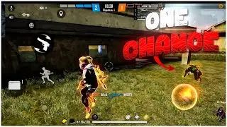ONE CHANCE BRO  !! FREE FIRE 🔥GAMEPLAY BY MEHTA