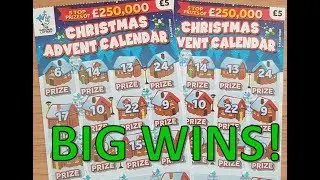 New Christmas Scratchcards And A Big Win!