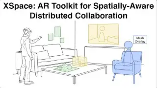 XSpace: An Augmented Reality Toolkit for Enabling Spatially-Aware Distributed Collaboration