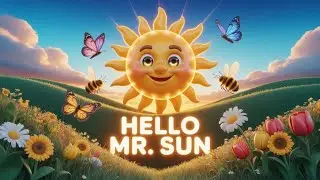 Hello Mr. Sun ☀️ | Original Kids Song | Sunshine Song for Children
