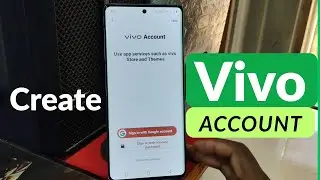 How to Create Vivo Account in vivo v60 5g  | vivo v60 me Vivo Account kaise Banaye | Vivo ID