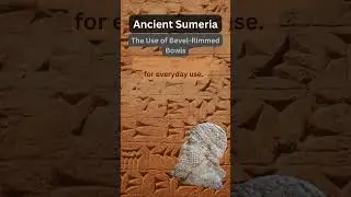 The Use of Bevel Rimmed Bowls #education #history #shorts