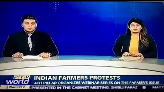 PTV World News - Webinar by Media Watchdog on Farmers protests in Delhi & Indo-Pak relations
