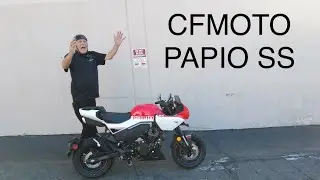 CFMoto Papio SS: небольшой мотоцикл, отбрасывающий огромную ретро-тень