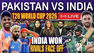 INDIA vs PAKISTAN T20 World Cup 2026 Live Match Today | Live Score and Commentary from Stadium